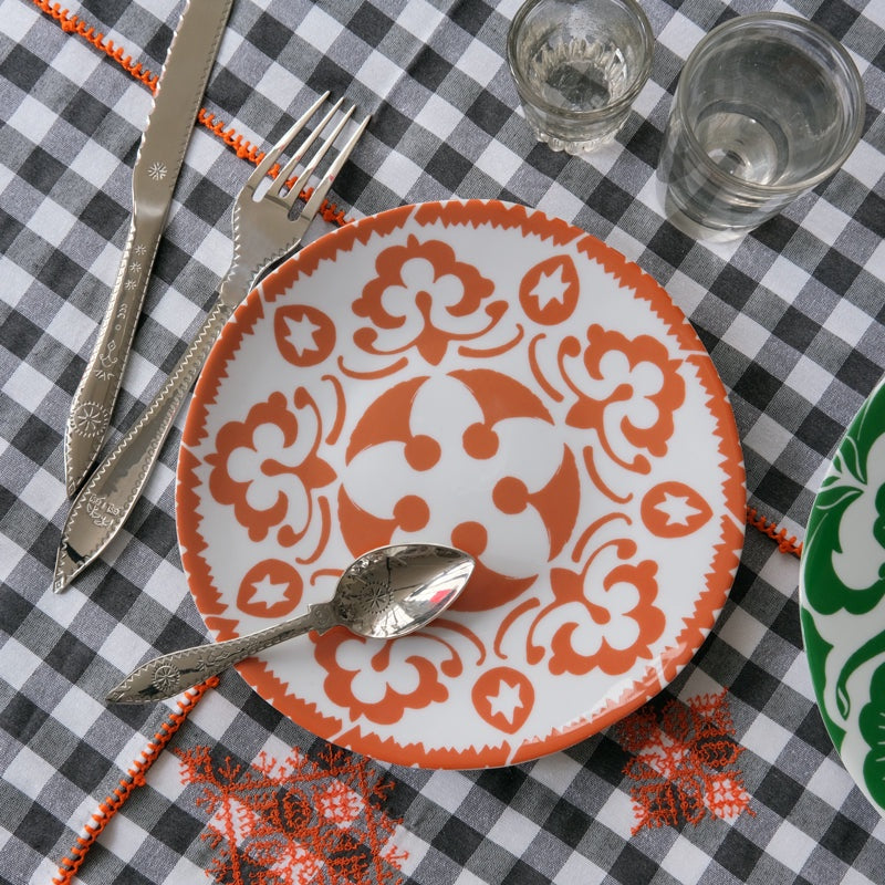 Bashkara Small Orange Plate