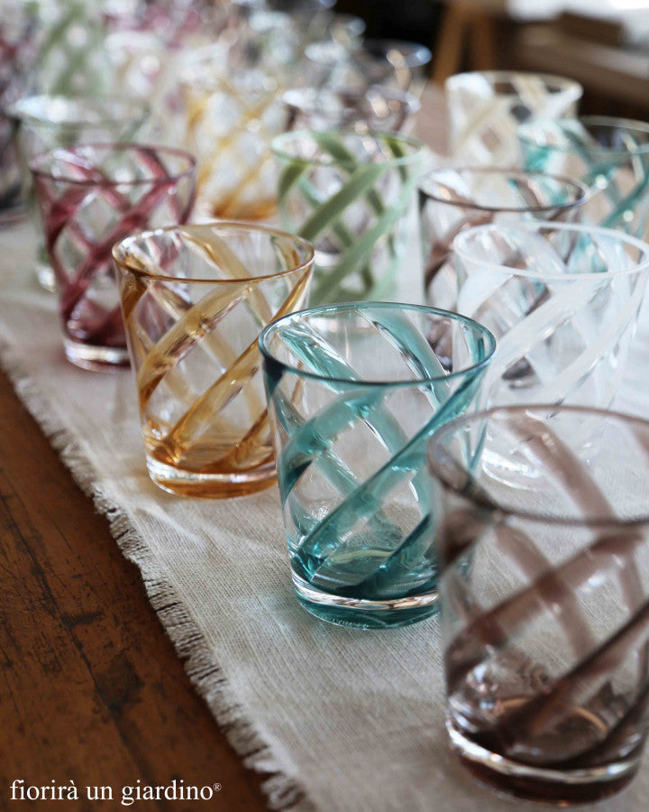 Resin Tumbler - Mustard Swirl