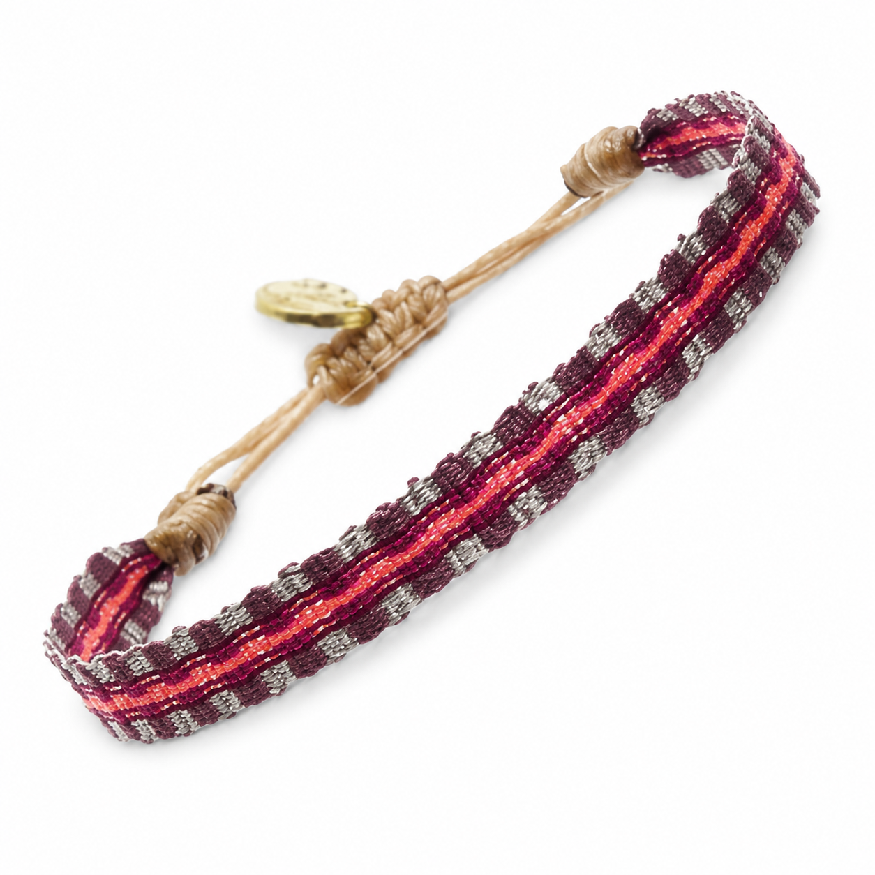 Argantina 120 Bracelet Raspberry Pink Silver