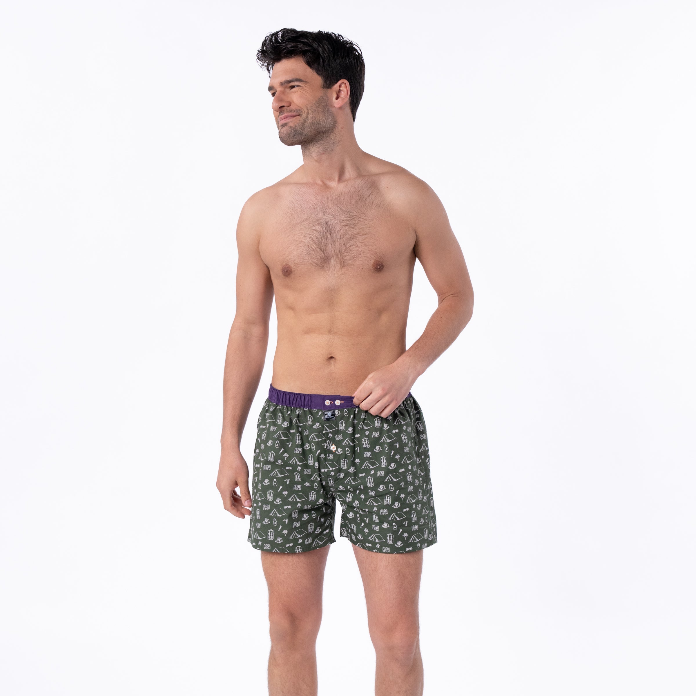 Cotton Boxer Shorts Camper