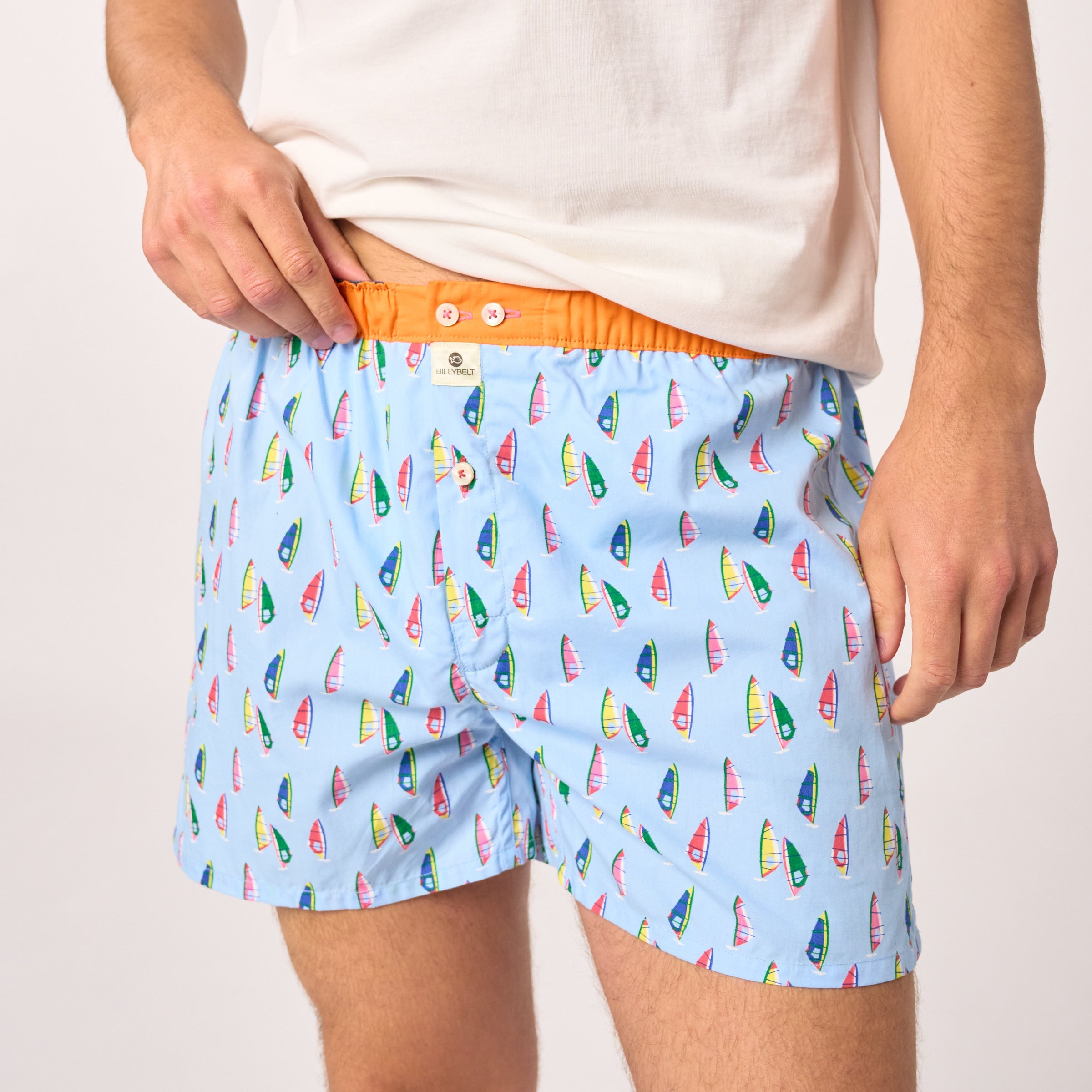 Cotton Boxer Shorts Windsurf