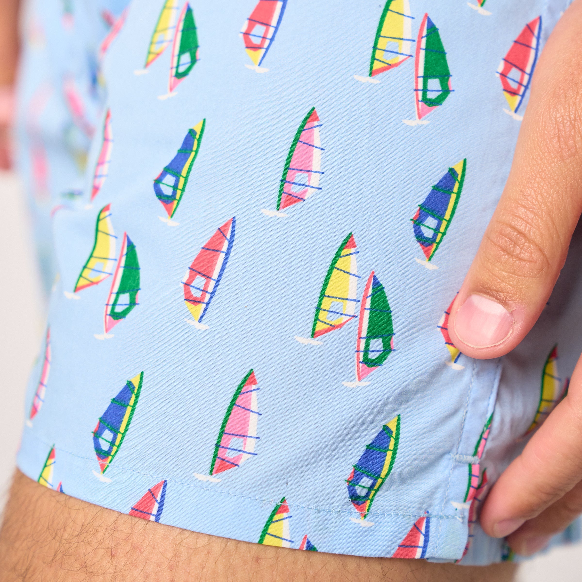 Cotton Boxer Shorts Windsurf