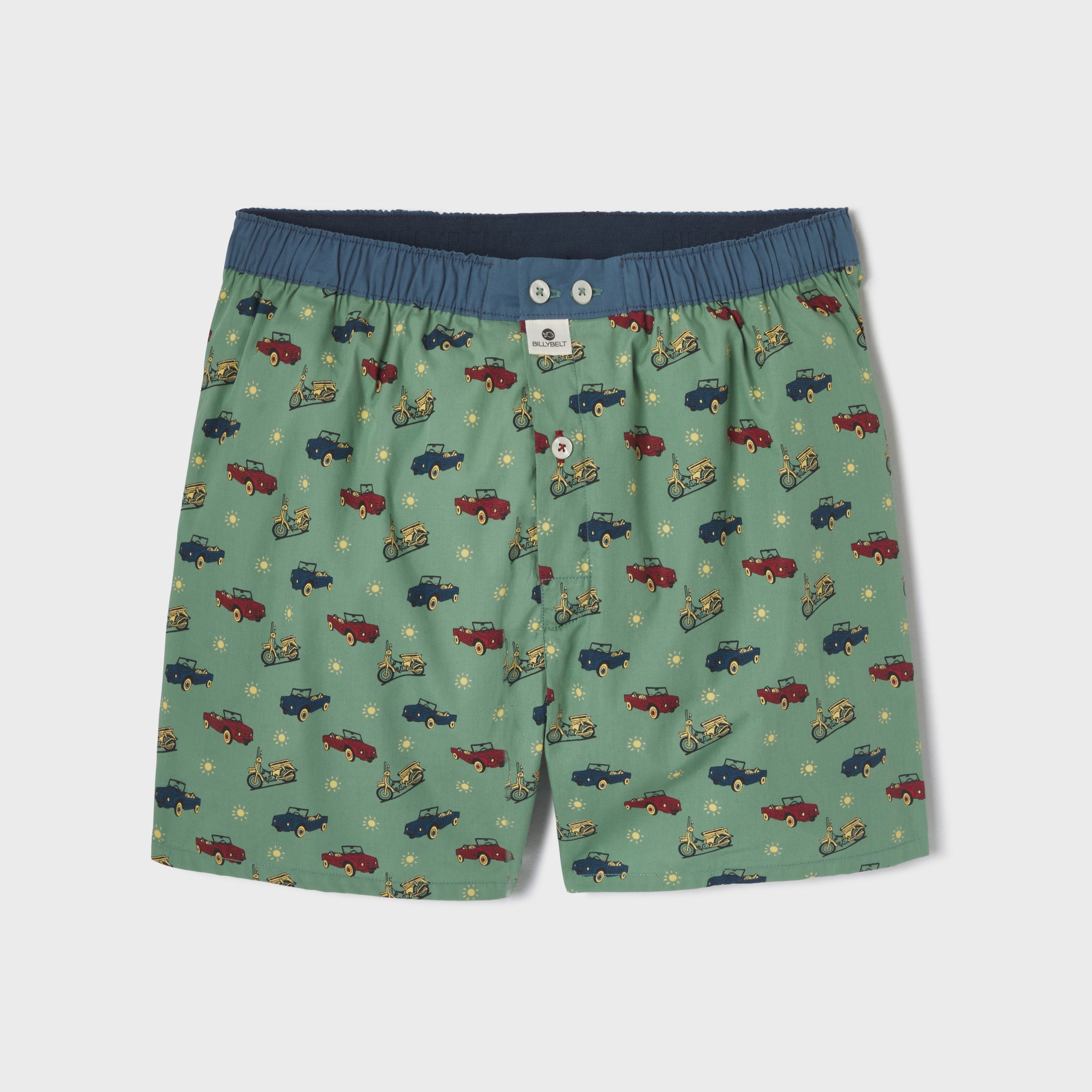 Cotton Boxer Shorts Summer Ride
