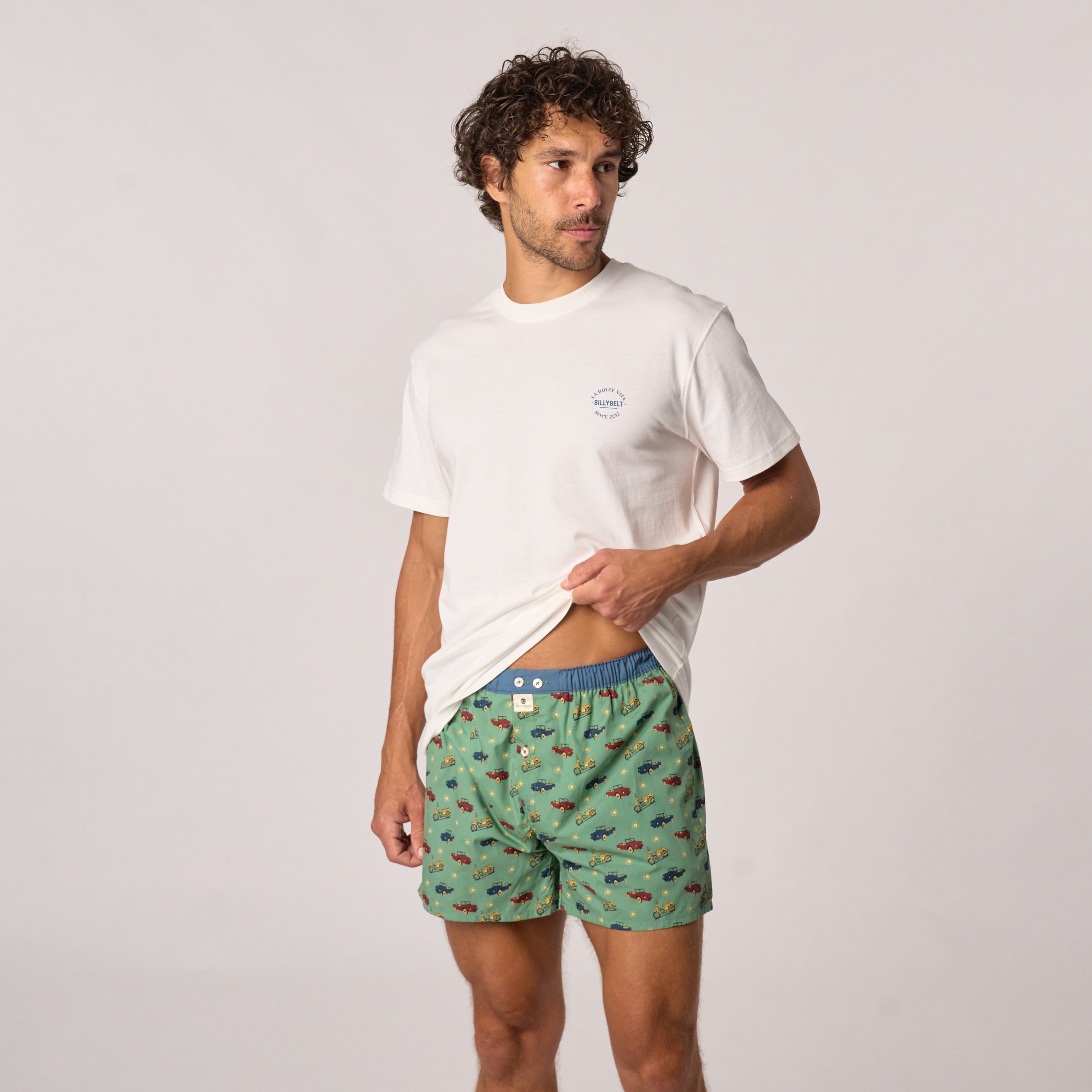 Cotton Boxer Shorts Summer Ride