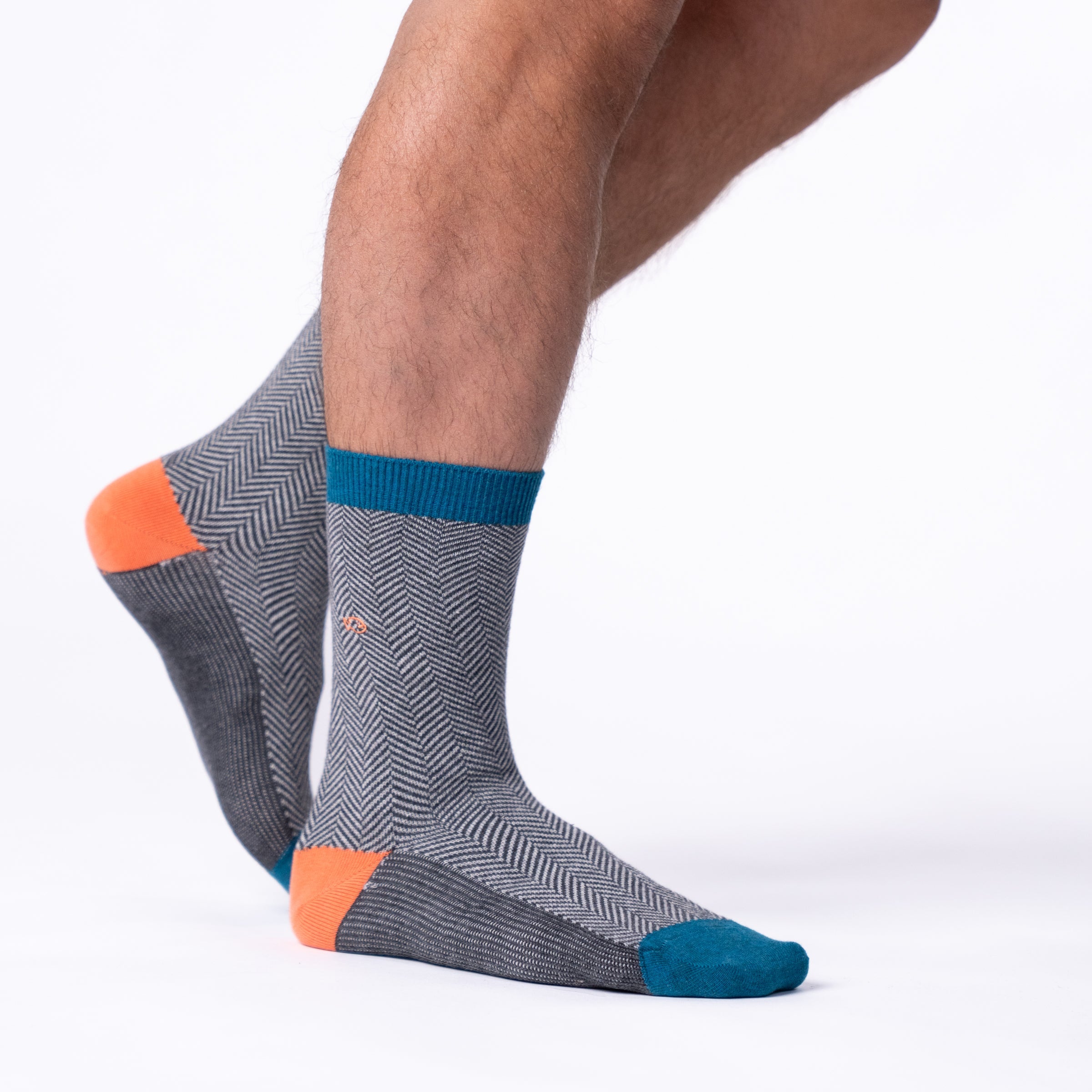 Herringbone Socks - Mirage