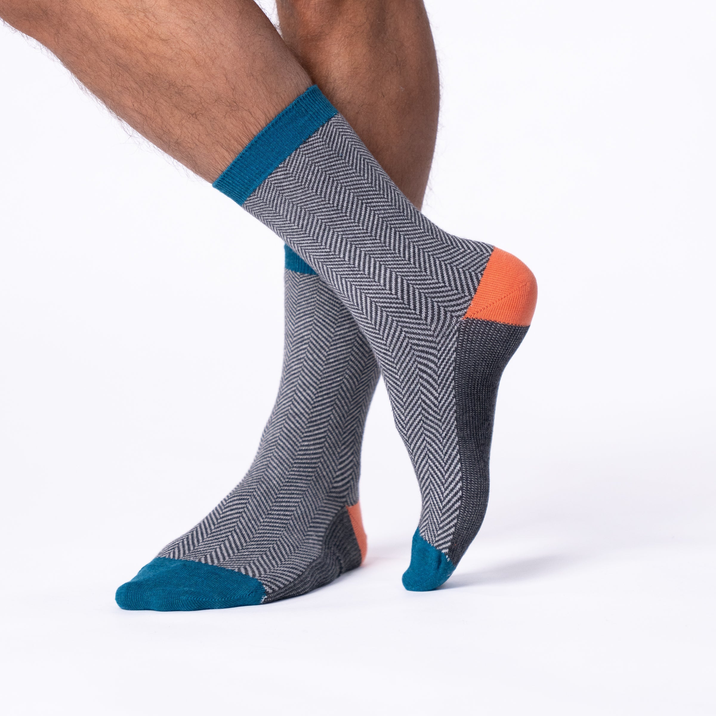 Herringbone Socks - Mirage