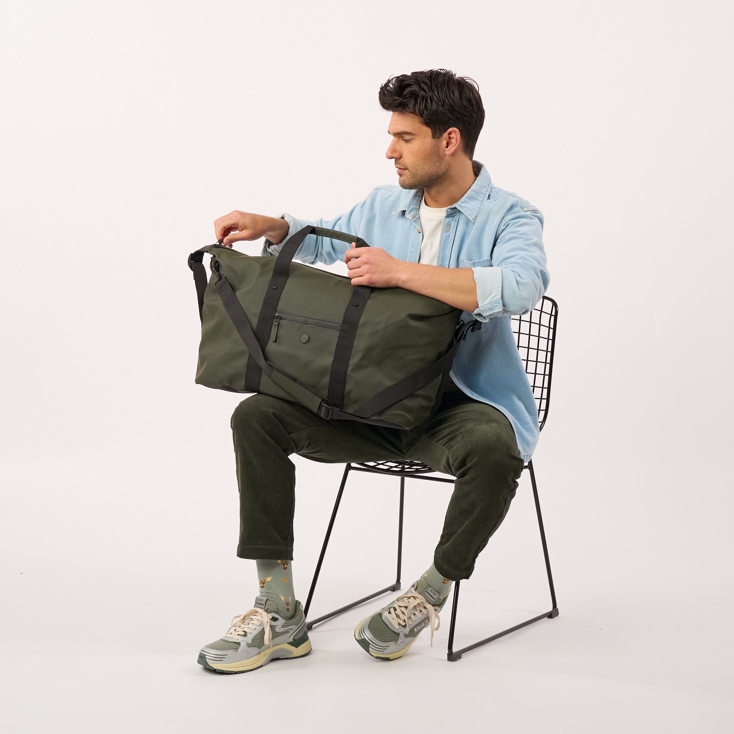 Waterproof Duffle Bag - Khaki