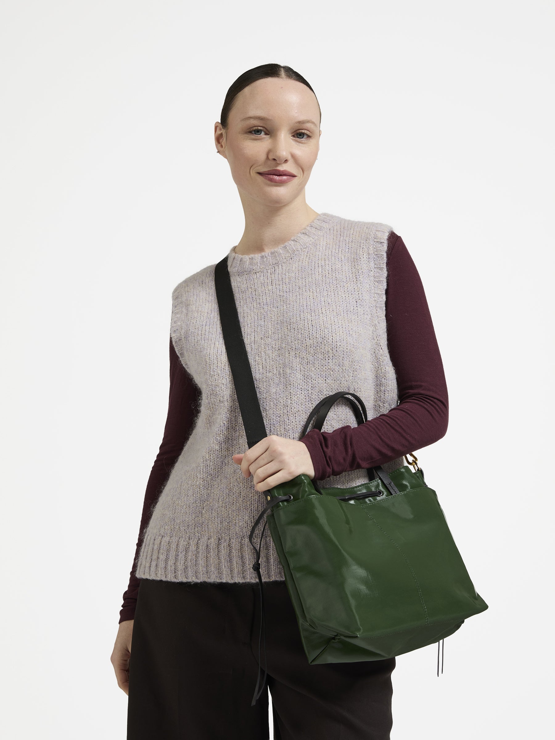 Emy Linen Tote Bag - Cypres