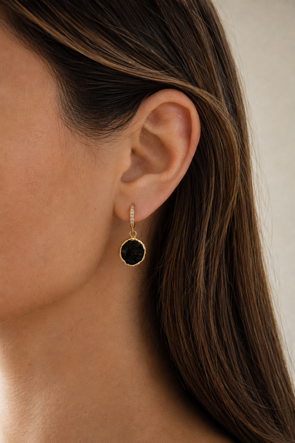 Baby Kara Earrings - Hyperstone