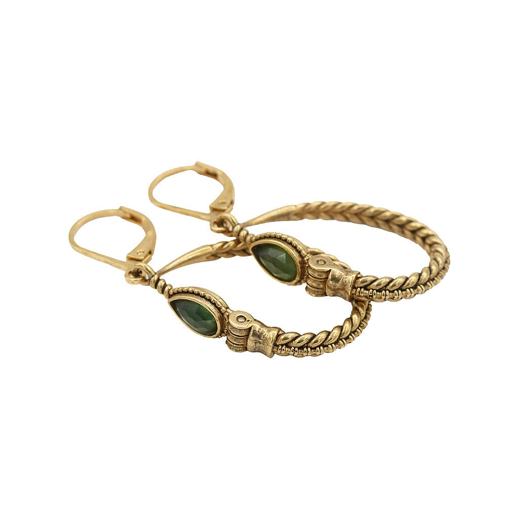 Hoop Earrings Circé - Serpentine