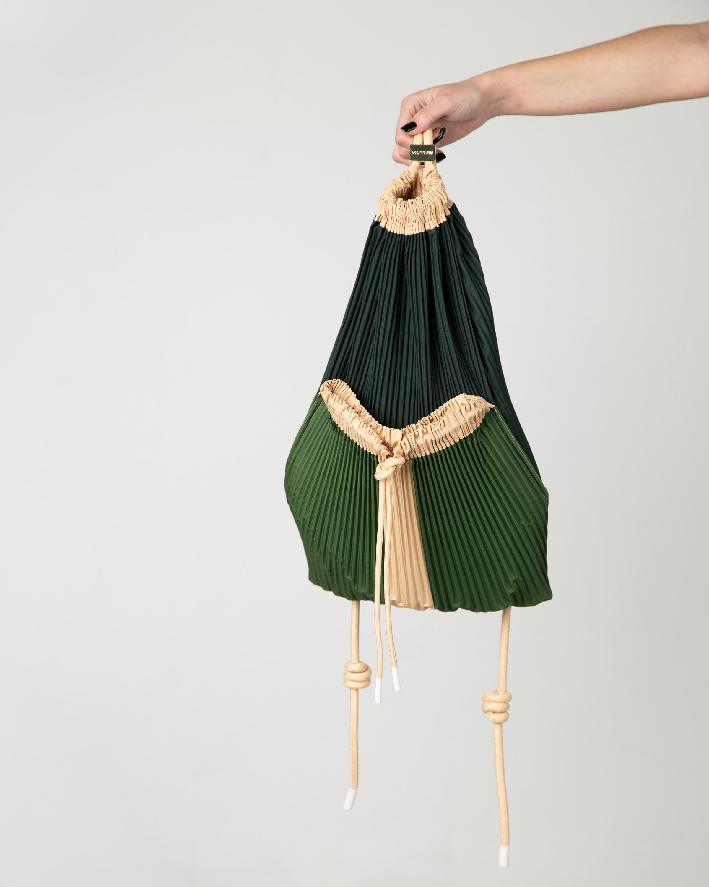 Cini Pleated Backpack