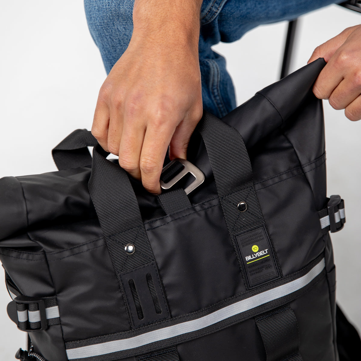 Rolltop Backpack Black