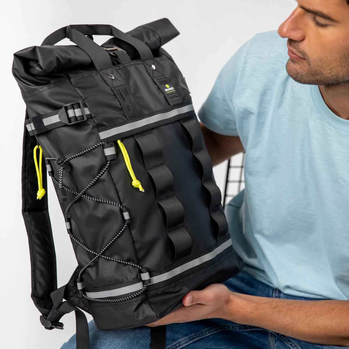 Rolltop Backpack Black