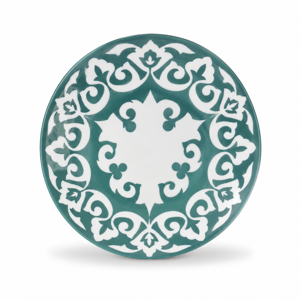 Samarkand Large Plate Blue Grey