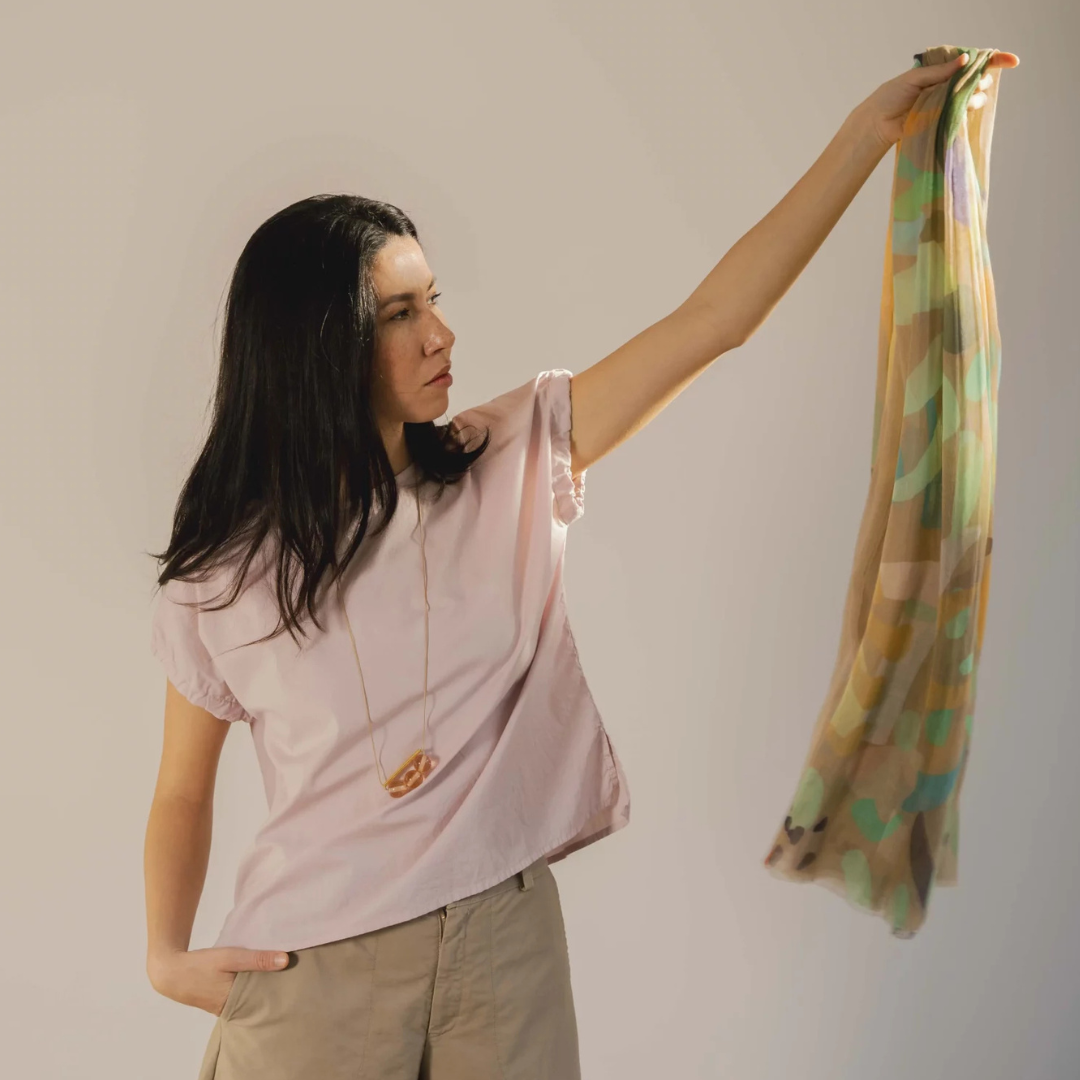Day Flower Scarf