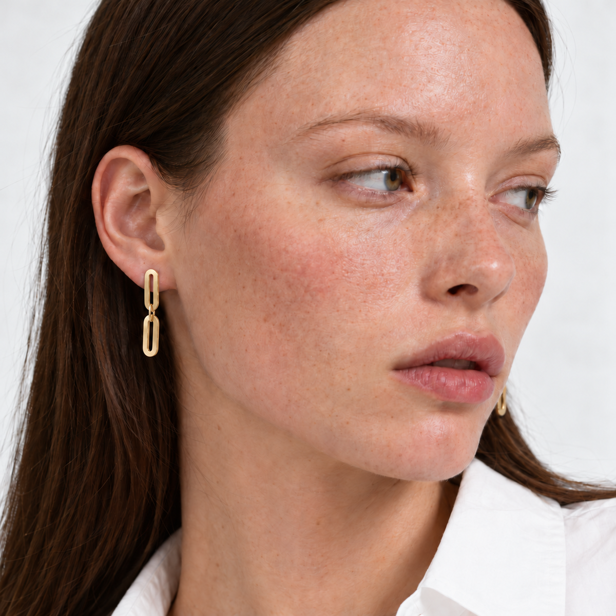 Rock & Soul Double Earrings - Gold