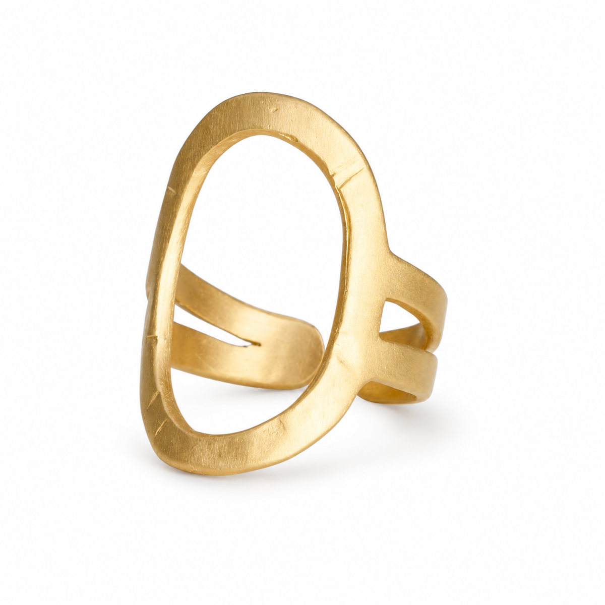 La Cala Oval Ring Gold