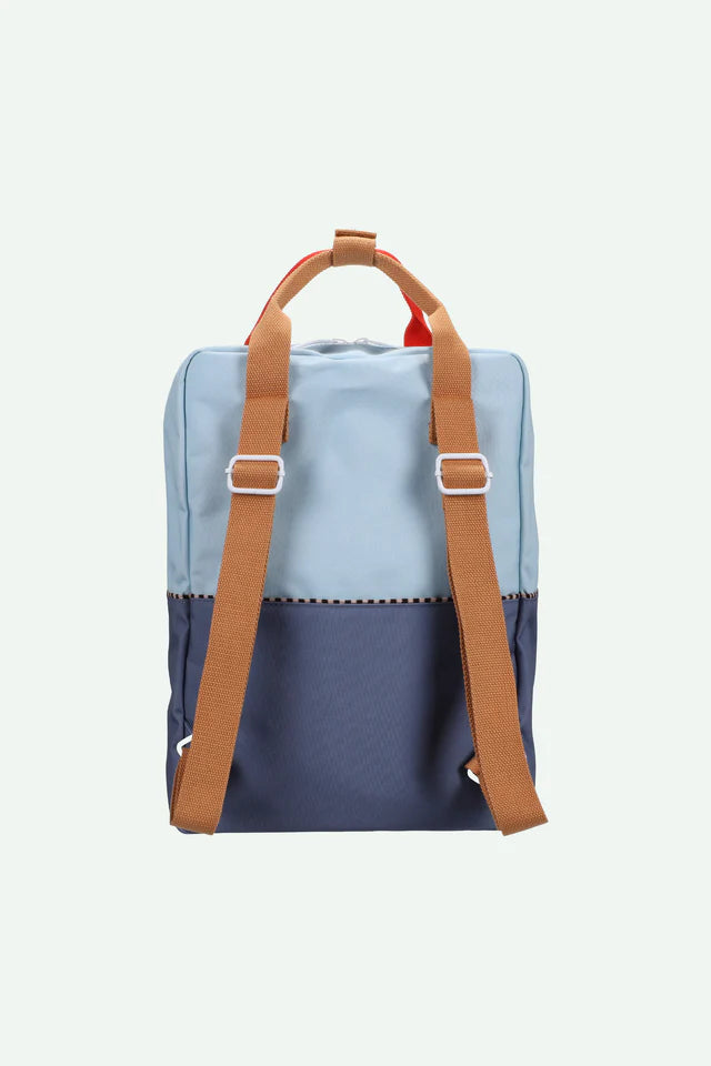 Sticky Lemon Backpack Large - Zissou Blue + Blue Whale