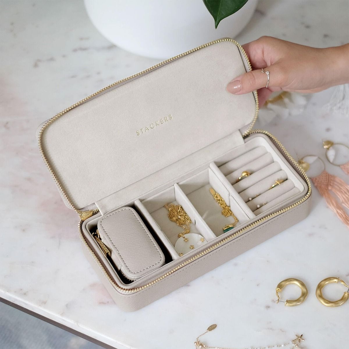 Travel Jewellery Case Large