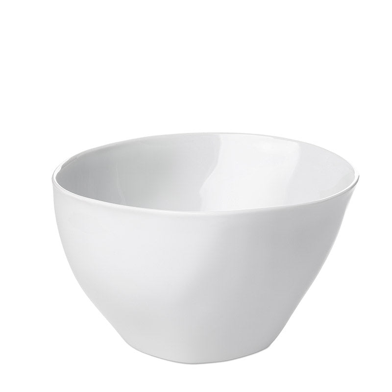 White Capacious Medium Bowl