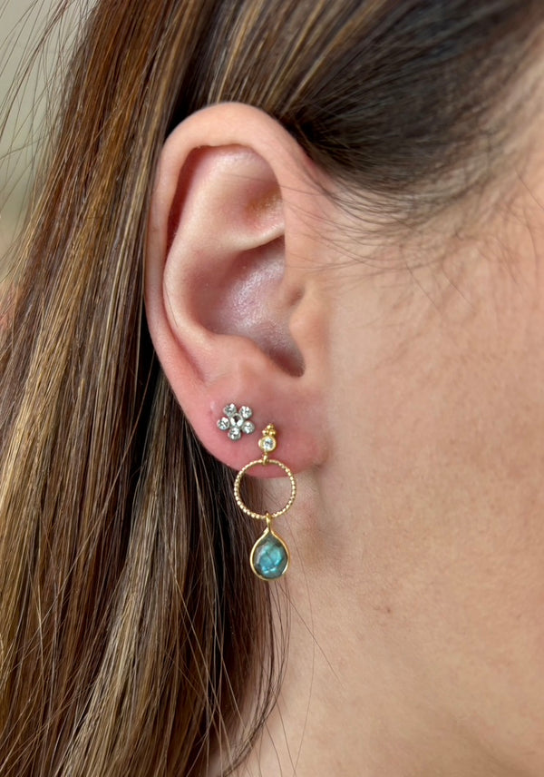 Boheme Earrings - Labradorite