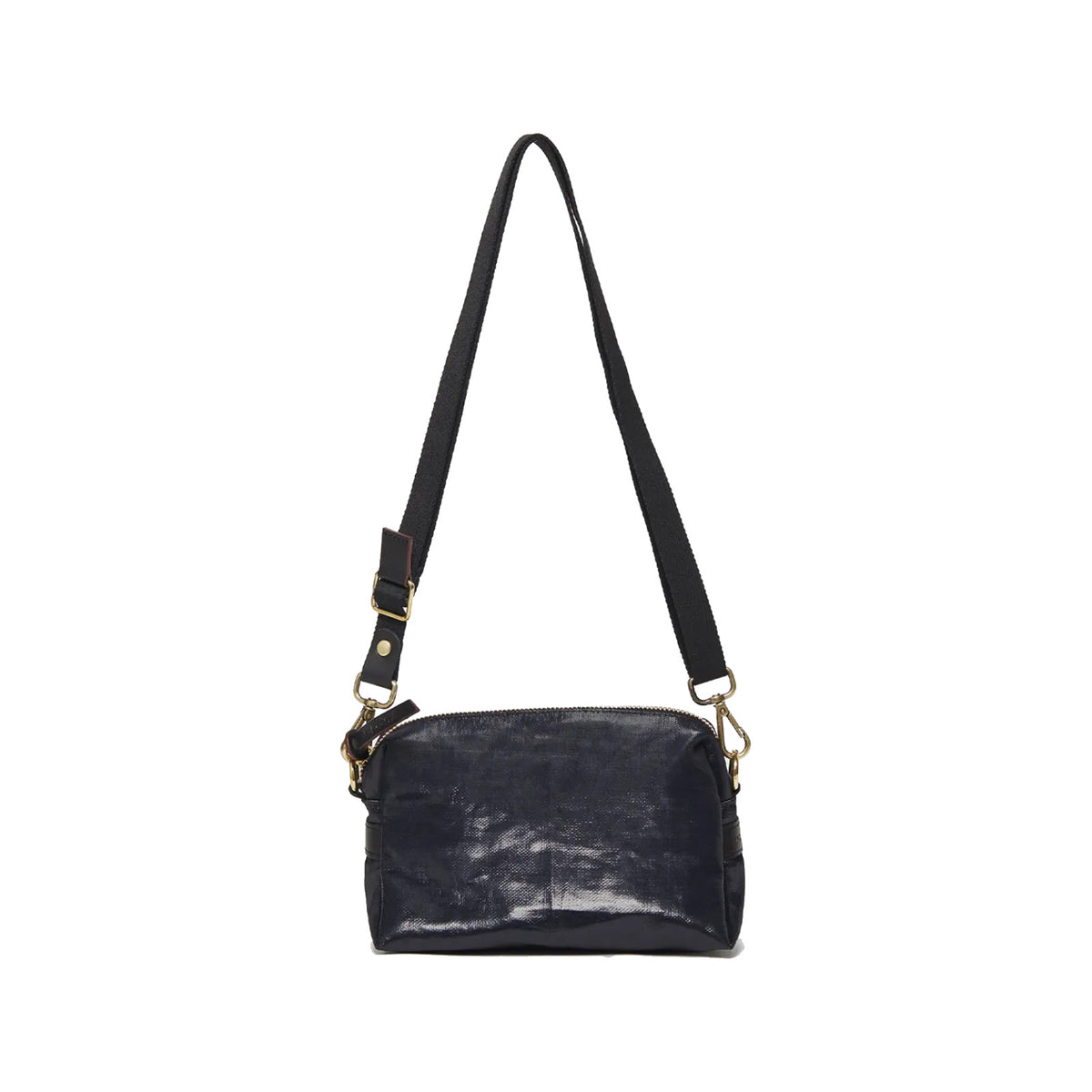 Mini Linen Shoulder Bag - Deep Navy