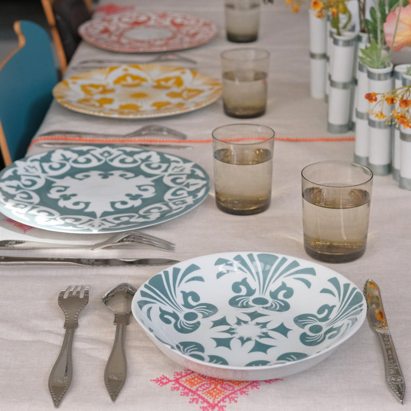 Qoup Deep Grey Plate
