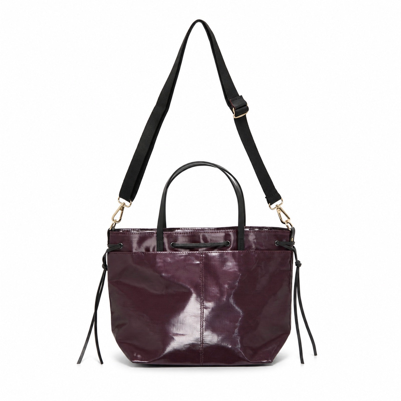 Emy Linen Tote Bag - Wine