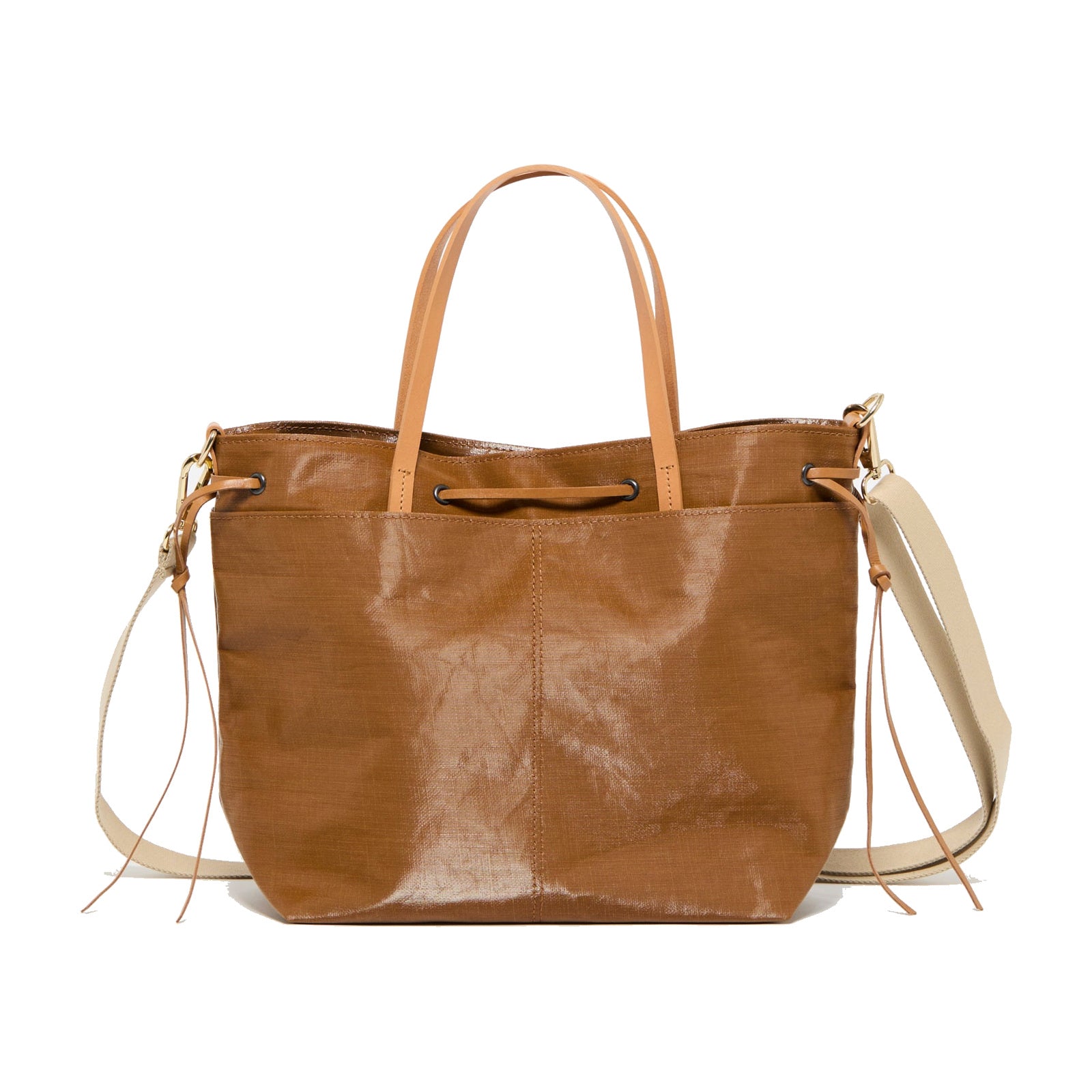 Emy Linen Tote Bag - Havana
