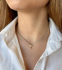 Lizzy Collier Pearl Silver & Gold