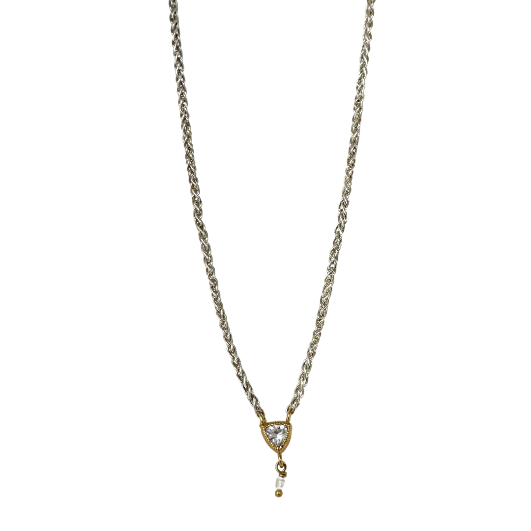 Lizzy Collier Pearl Silver & Gold
