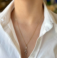 Charlize Pendant - Gold and Silver