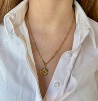 Falcon Multiposition Ajna Medallion Necklace