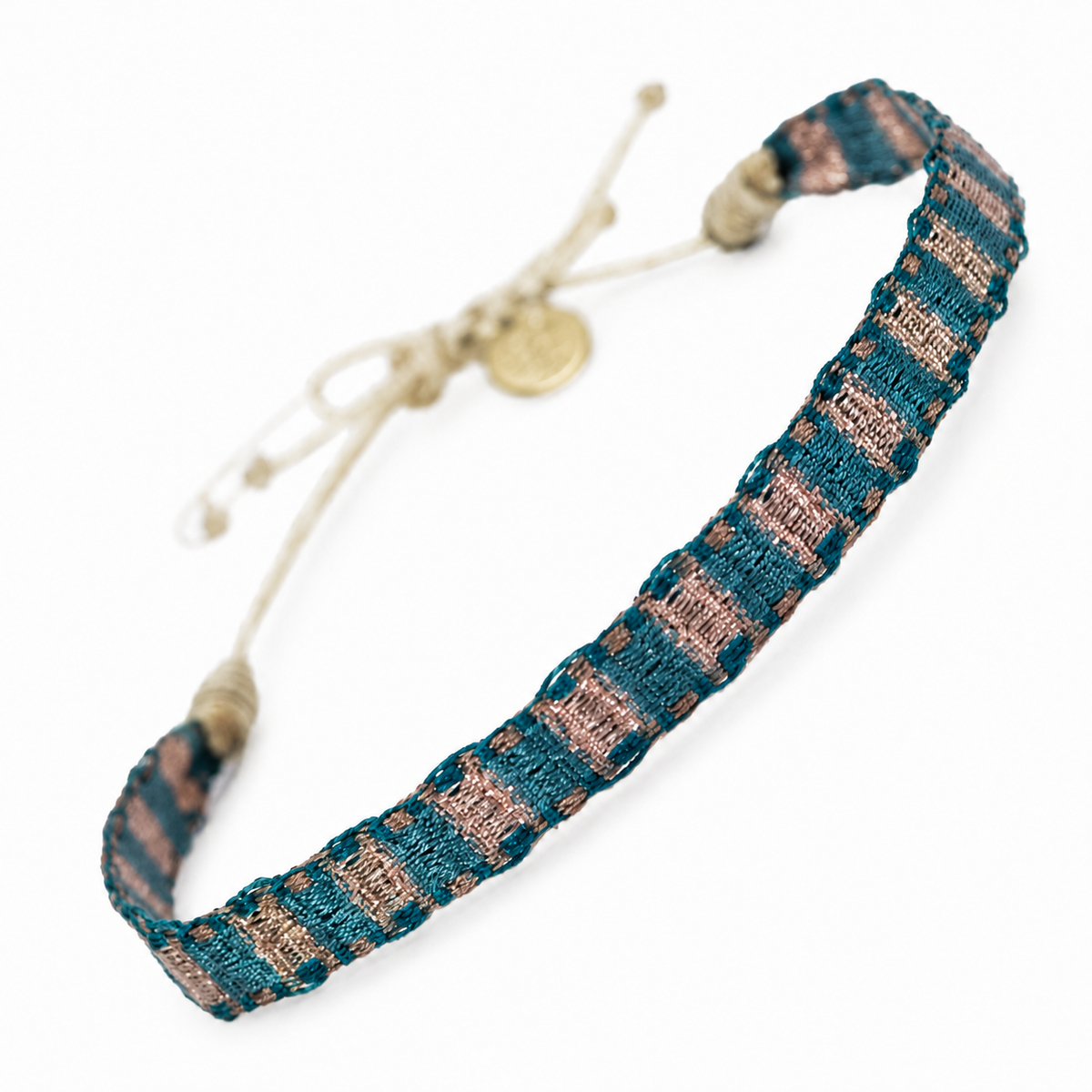 Argantina 120 Bracelet Green Beige Sparkle