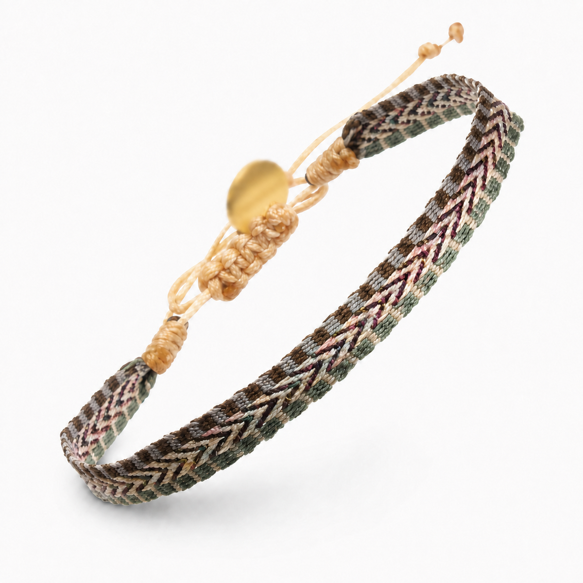 Argantina 120 Bracelet Sage Green Sparkle