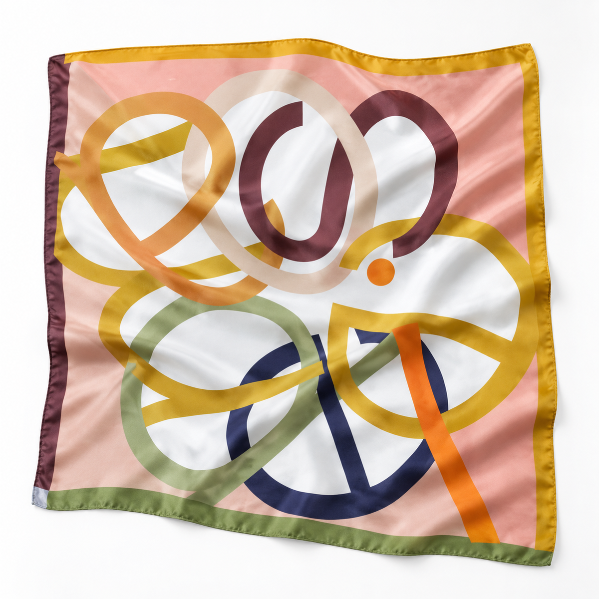 Blush Icone Silk Square