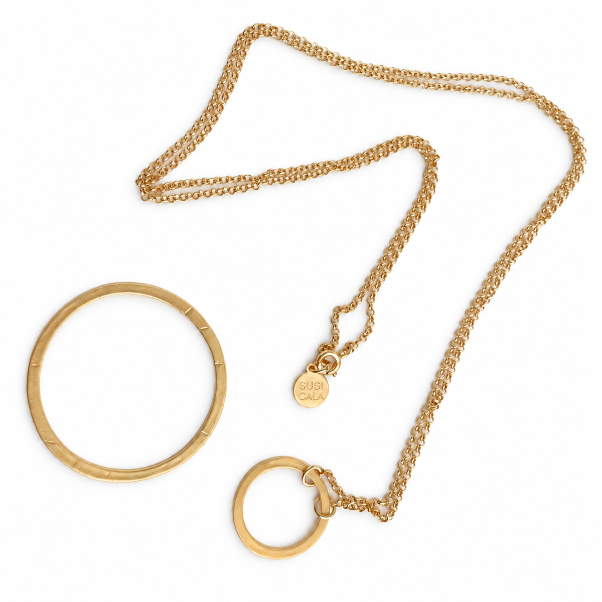 La Cala M Long Necklace - Gold