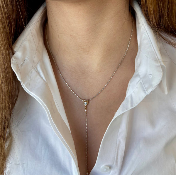 Heritage Chapelet Perle Blanche - Gold and Silver