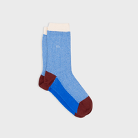 Herringbone Socks - Bluebird
