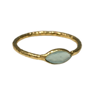 Eye Ring - Chalcedony