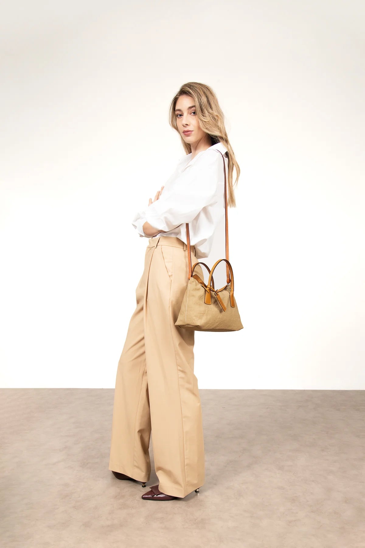 Giulietta 26 Linylen Bag - Toast