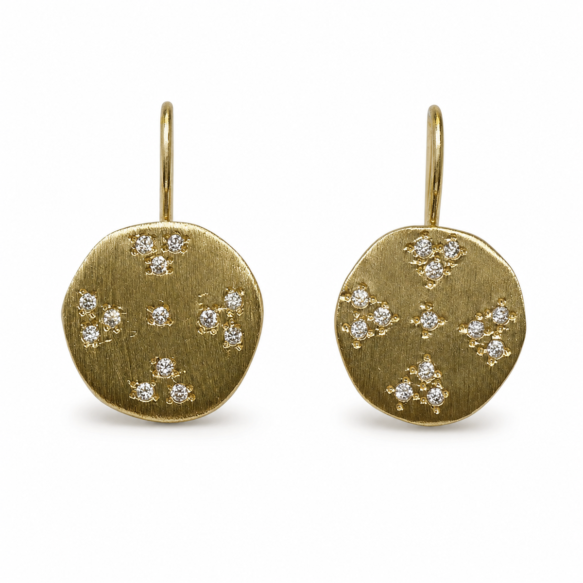 Cruz Earrings Large Disk