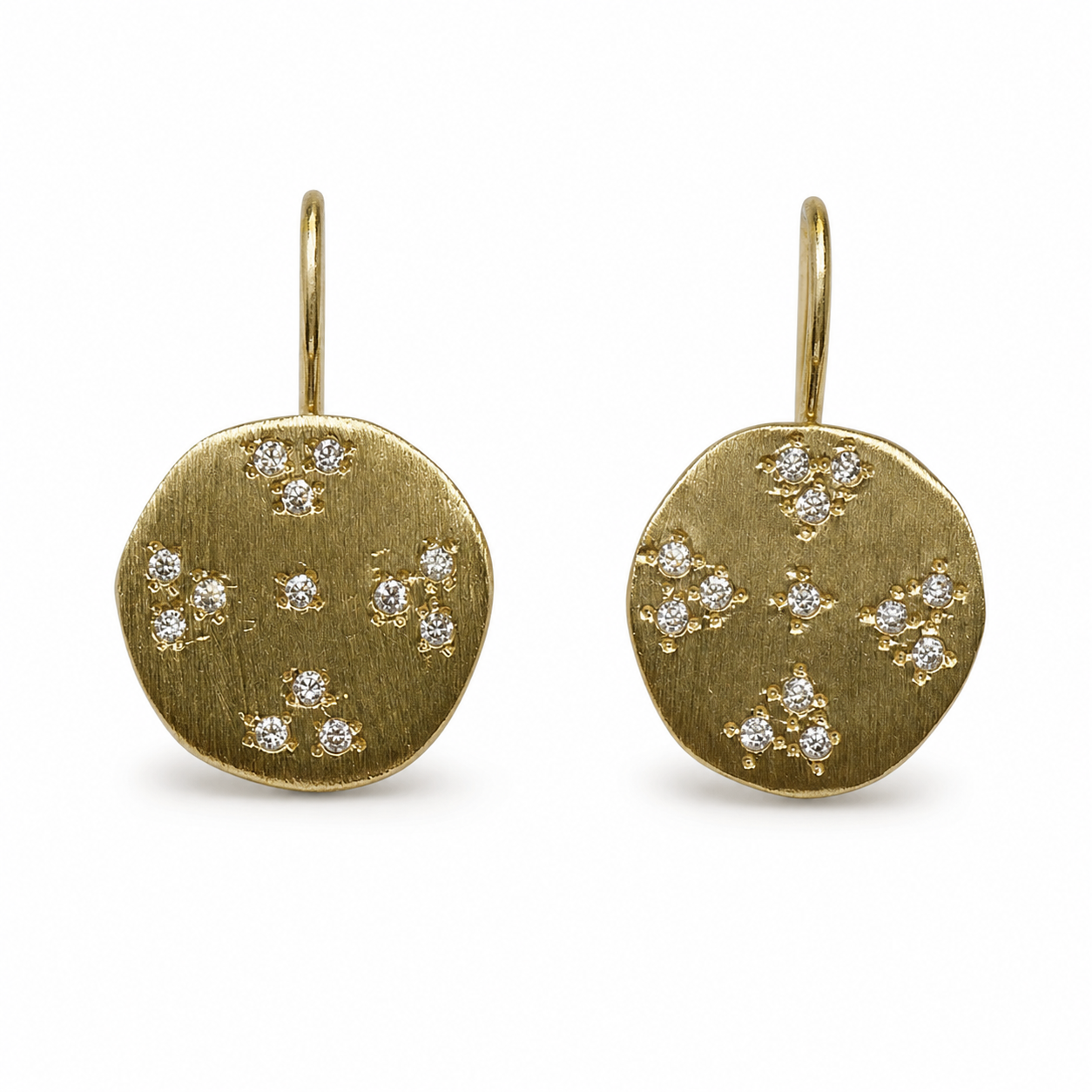 Cruz Earrings Large Disk