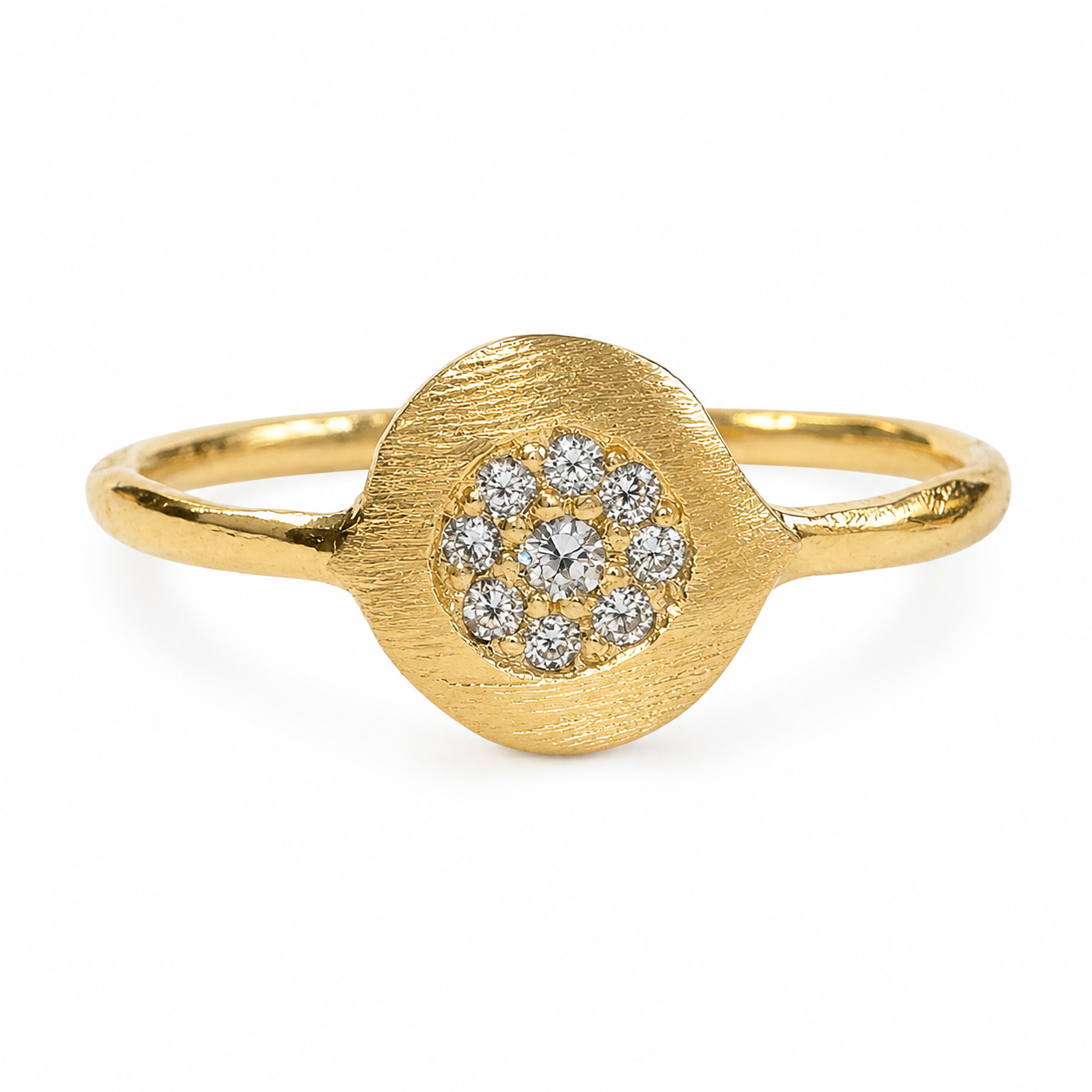 Galet Medallion Ring