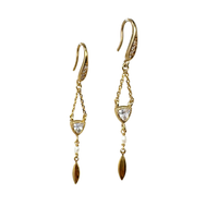 Heritage Bo Lounge Pearl Earrings Gold