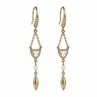 Heritage Bo Lounge Pearl Earrings Gold