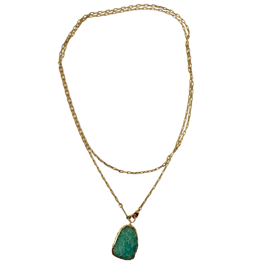 Kurt Multiposition Amazonite Necklace