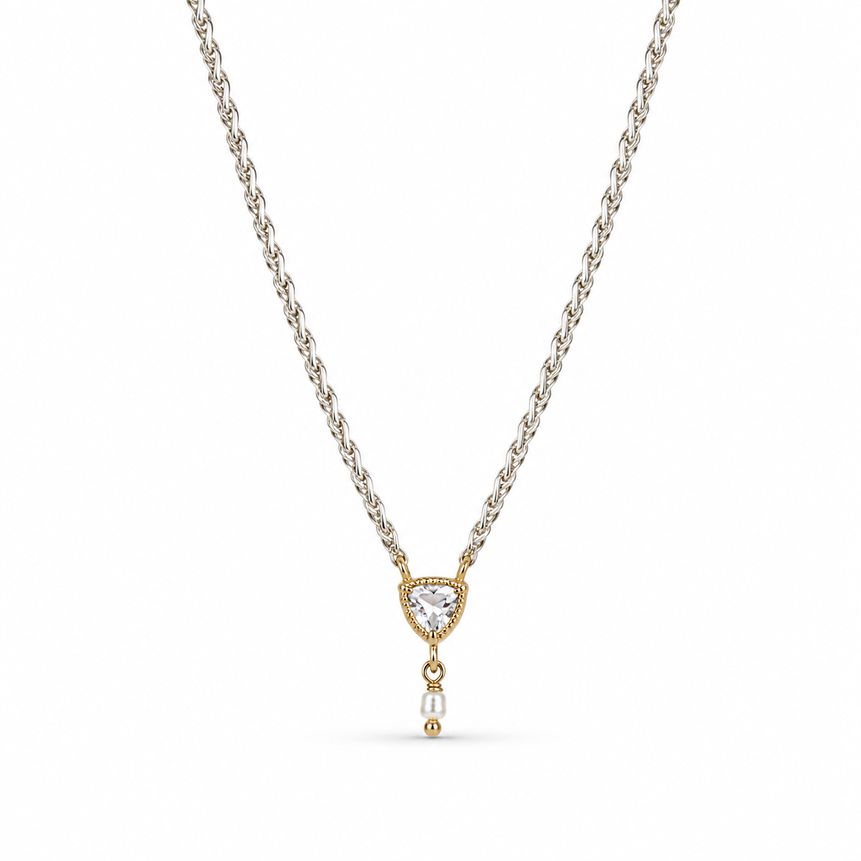 Lizzy Collier Pearl Silver & Gold