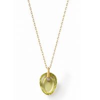Axel Multi Position Lemon Quartz Necklace