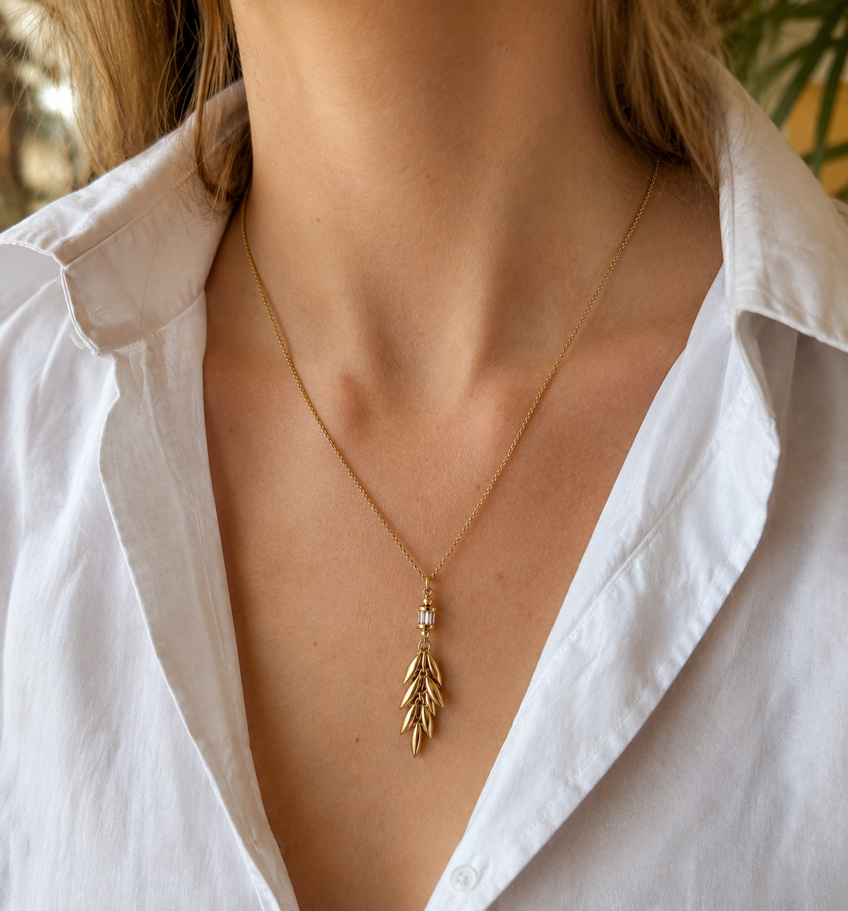 Charlize Pendant - Gold